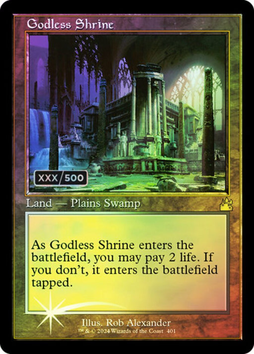 Godless Shrine - Retro Frame (Foil)
