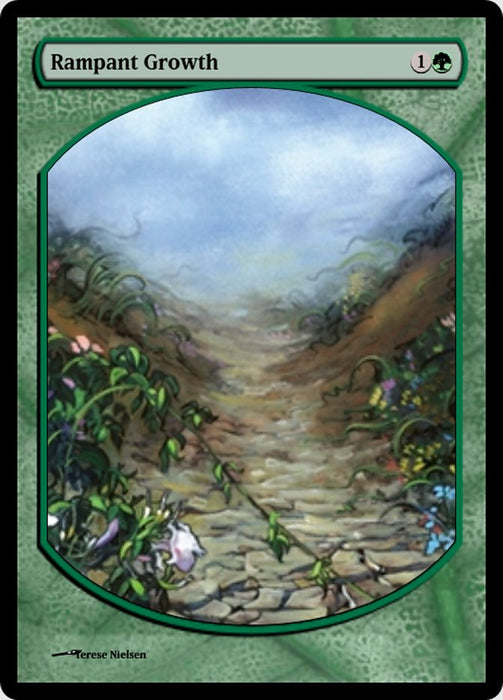 Rampant Growth - Textless - Full Art (Foil)