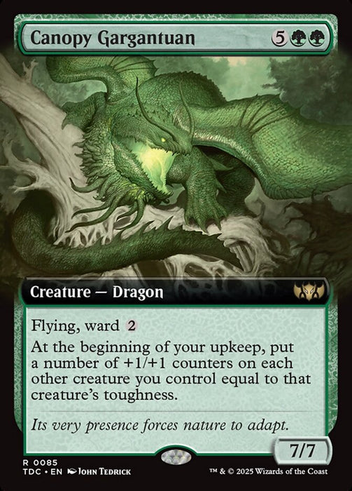 Canopy Gargantuan - Extended Art