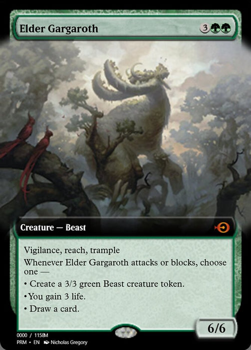Elder Gargaroth (Foil)