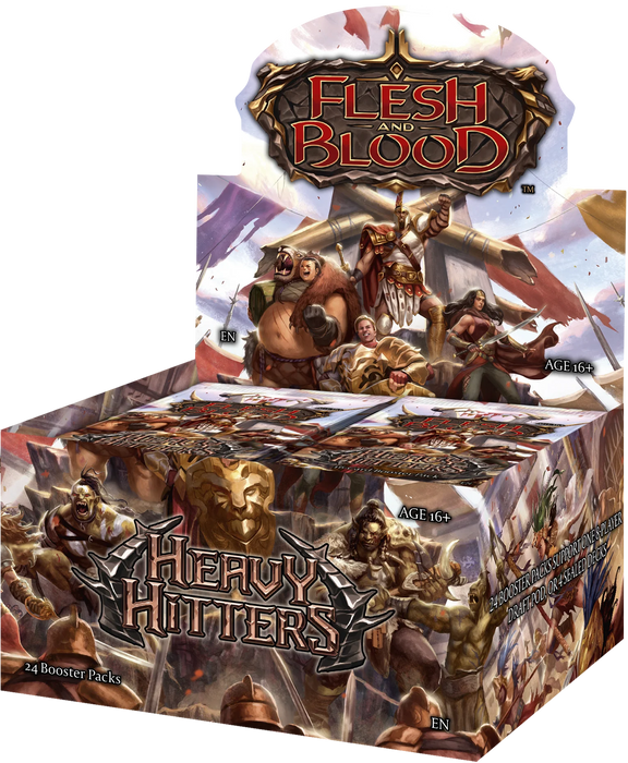 Flesh and Blood Heavy Hitters Booster Box - Releases February 2nd, 2024