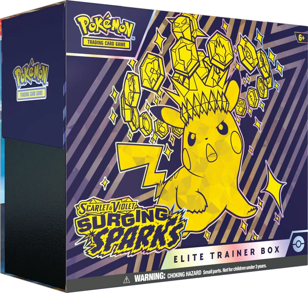 Pokémon TCG - SV08 - Scarlet & Violet Surging Sparks Elite Trainer Box