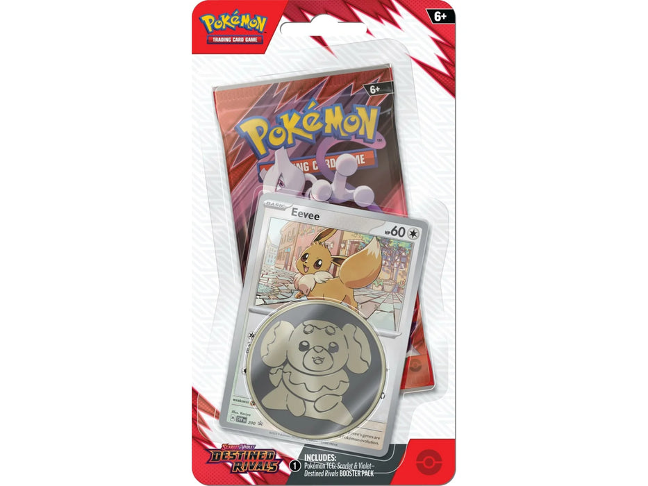 Pokémon TCG: Destined Rivals Checklane Blister Pack - Eevee