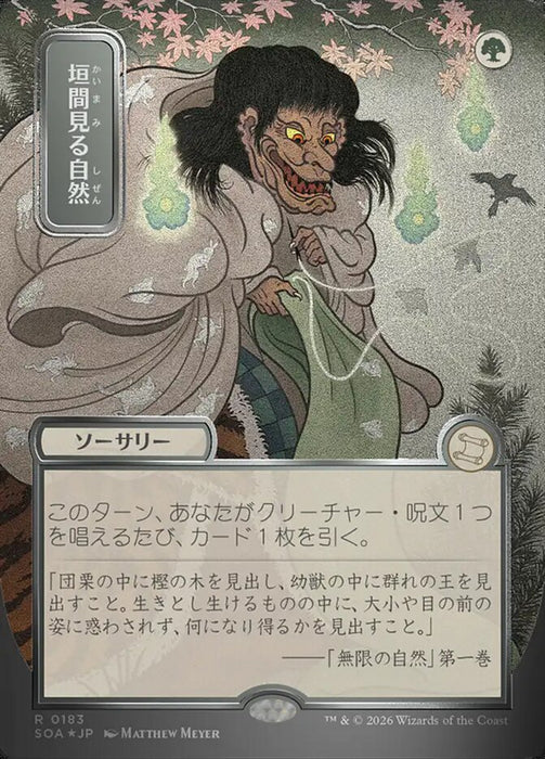 Glimpse of Nature - Borderless - Full Art - Showcase (Foil)