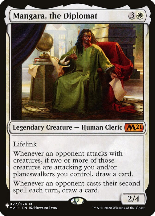 Mangara, the Diplomat - Legendary