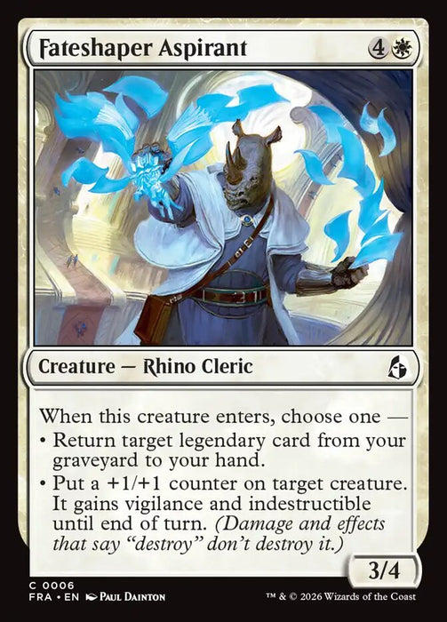 Fateshaper Aspirant (Foil)