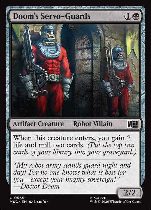 Doom's Servo-Guards (Foil)