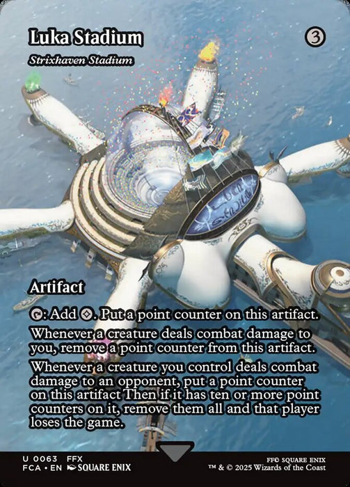 Luka Stadium - Strixhaven Stadium - Borderless - Full Art - Inverted
