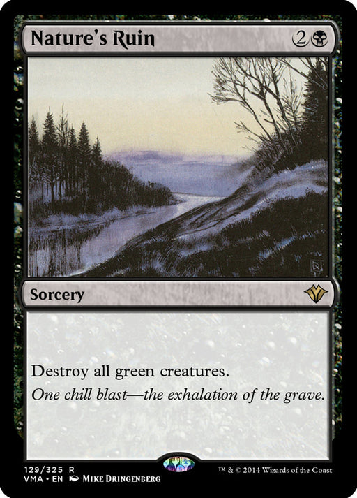 Nature's Ruin (Foil)
