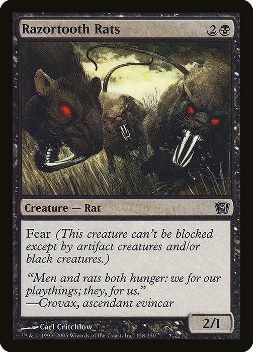 Razortooth Rats (Foil)