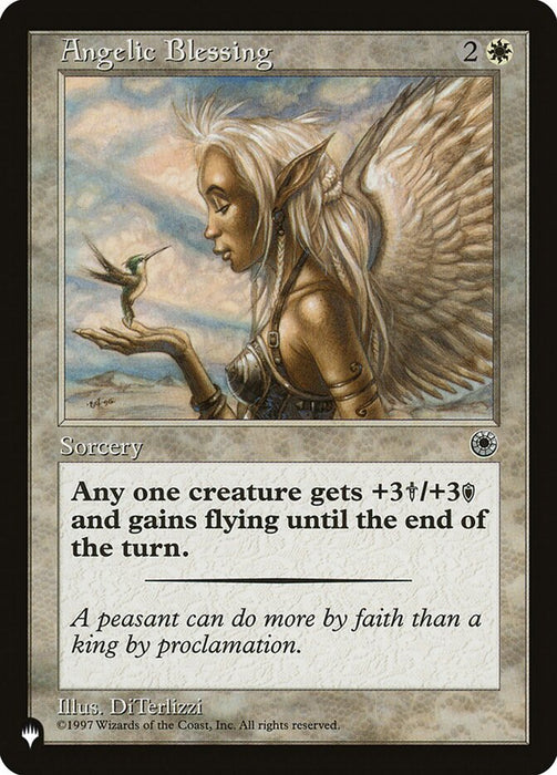 Angelic Blessing - Retro Frame