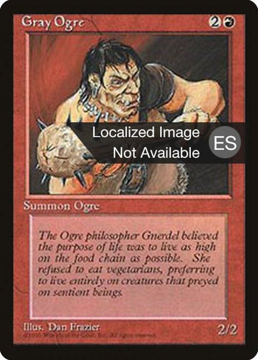 Ogro gris - Gray Ogre