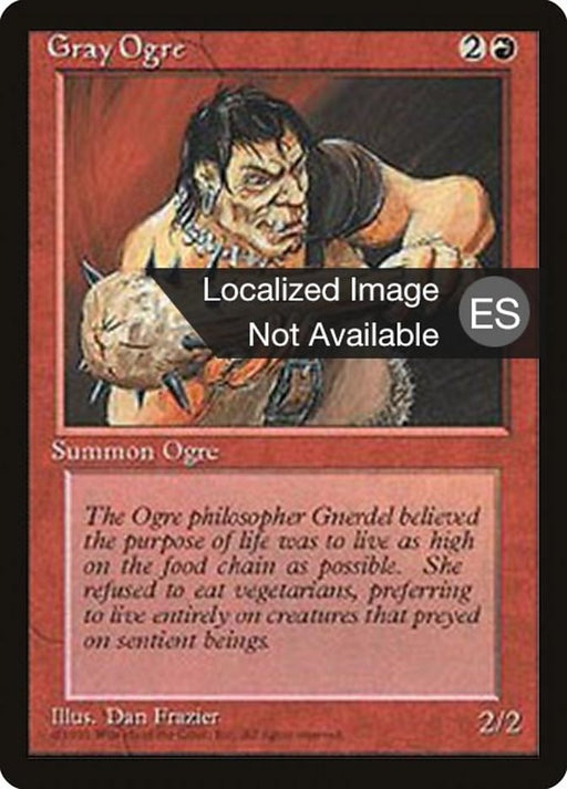 Ogro gris - Gray Ogre
