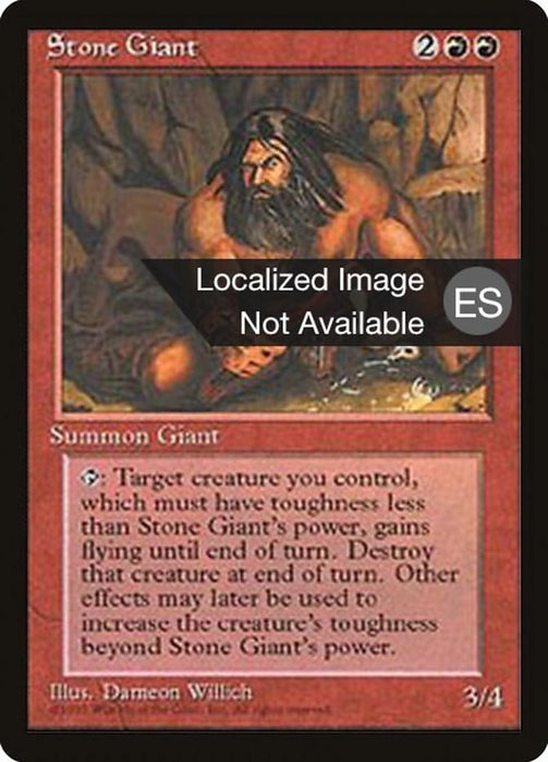Gigante pétreo - Stone Giant