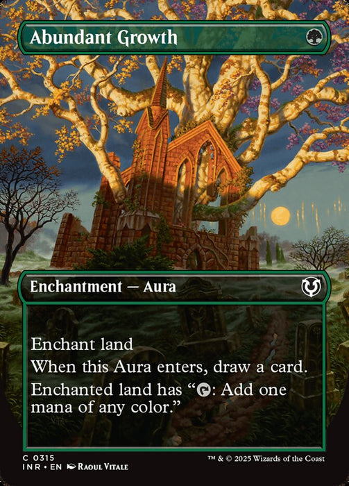 Abundant Growth - Borderless - Enchantment
