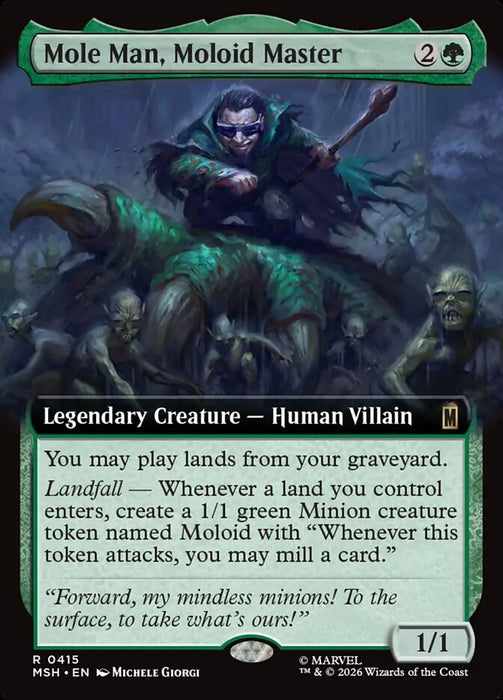 Mole Man, Moloid Master - Legendary (Foil)