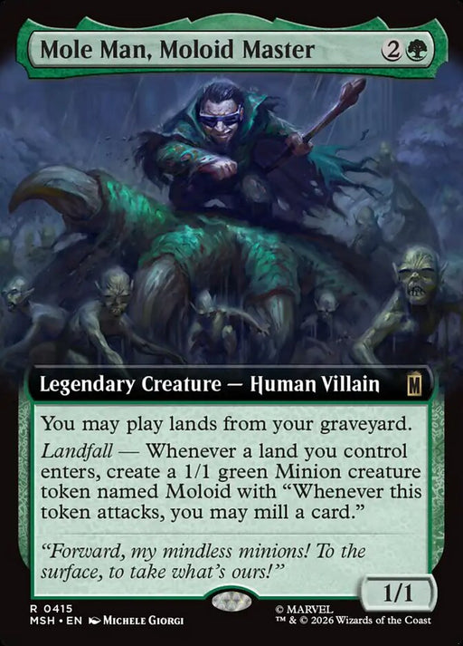 Mole Man, Moloid Master - Legendary (Foil)