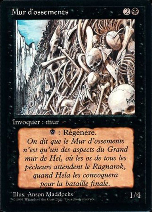 Mur d'ossements - Wall of Bone