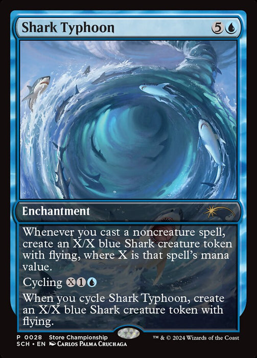 Shark Typhoon - Full Art - Inverted