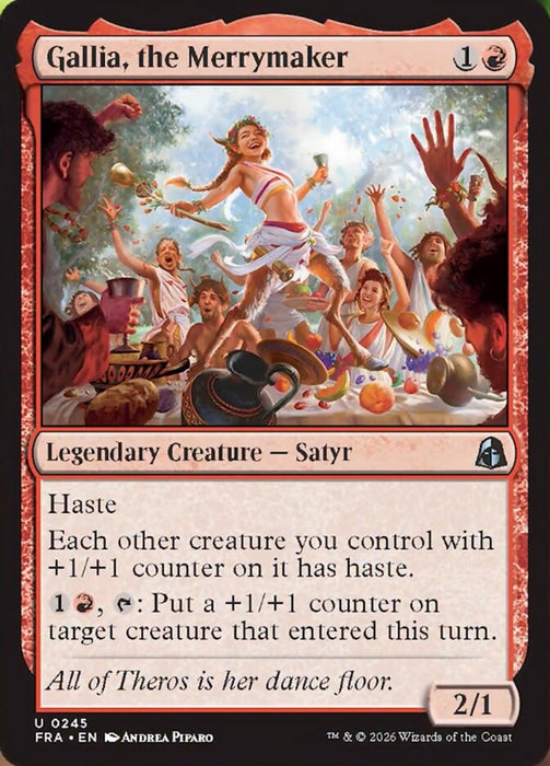 Gallia, the Merrymaker (Foil)