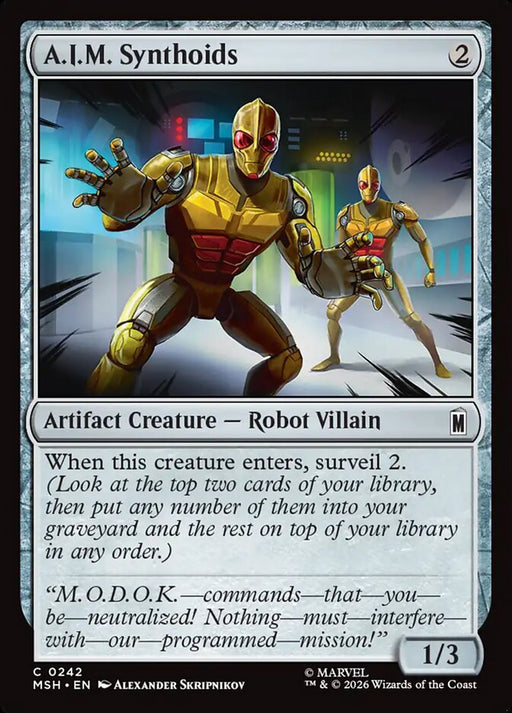 A.I.M. Synthoids (Foil)