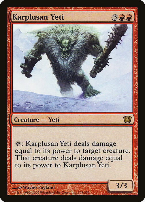 Karplusan Yeti (Foil)