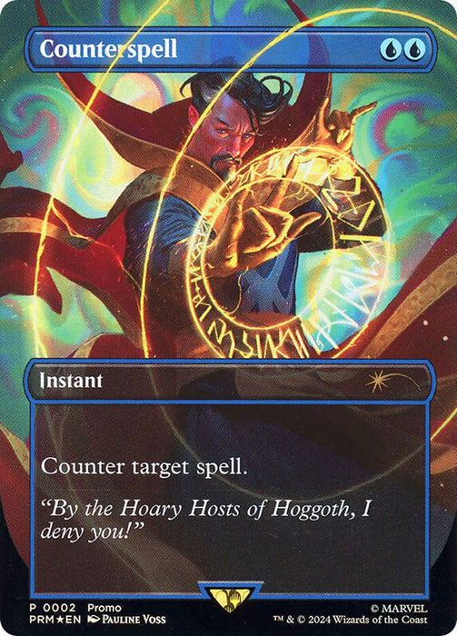 Counterspell - Borderless - Full Art - Inverted (Foil)