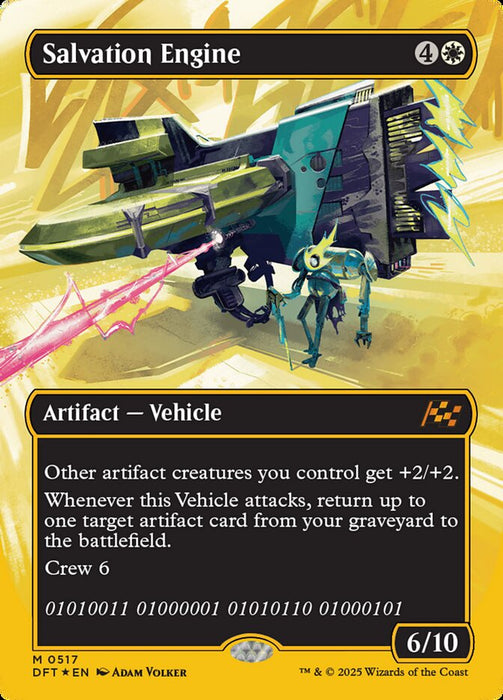 Salvation Engine - Borderless - Inverted (Foil)