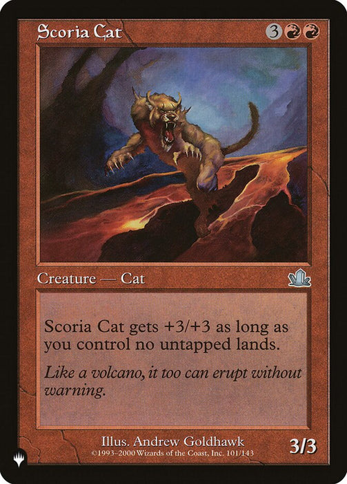 Scoria Cat - Retro Frame