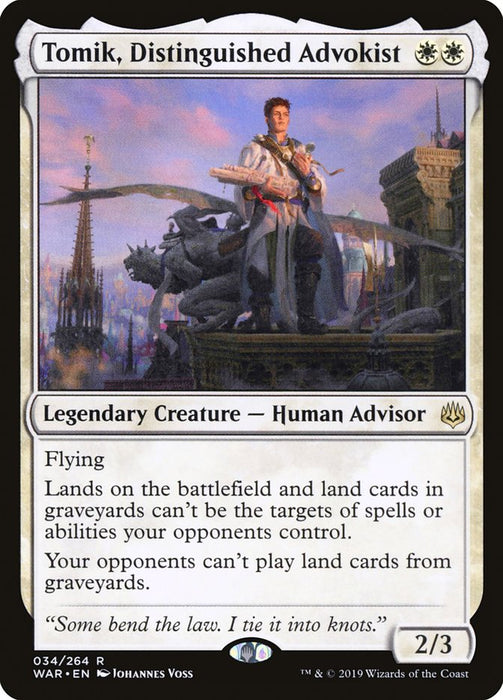 Tomik, Distinguished Advokist - Legendary