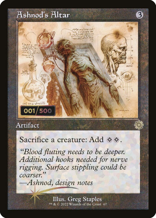 Ashnod's Altar - Retro Frame (Foil)