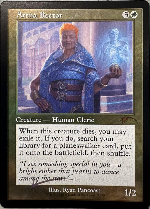 Arena Rector - Retro Frame (Foil)