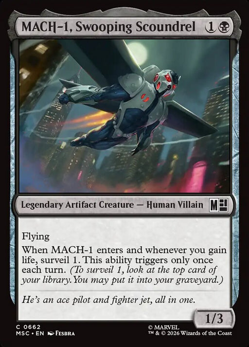 MACH-1, Swooping Scoundrel - Legendary