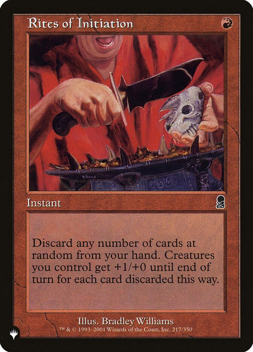 Rites of Initiation - Retro Frame