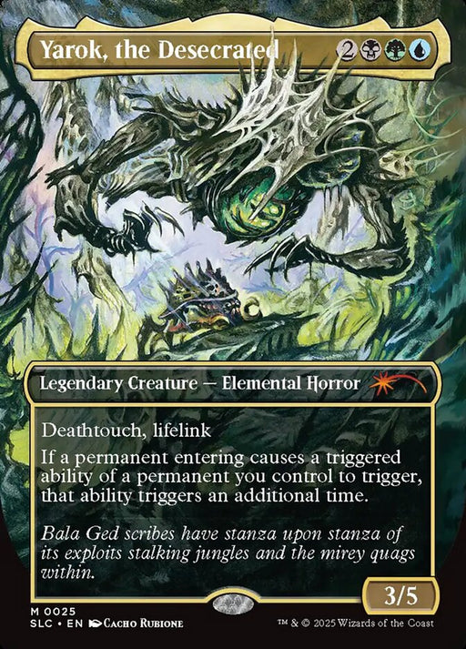 Yarok, the Desecrated - Borderless - Full Art - Inverted - Legendary