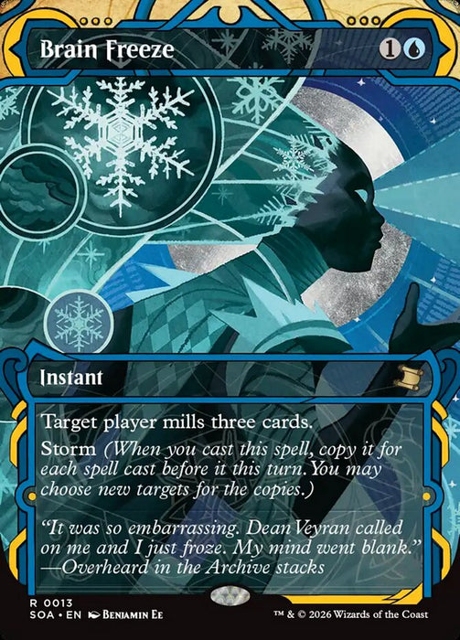 Brain Freeze - Borderless - Inverted - Showcase