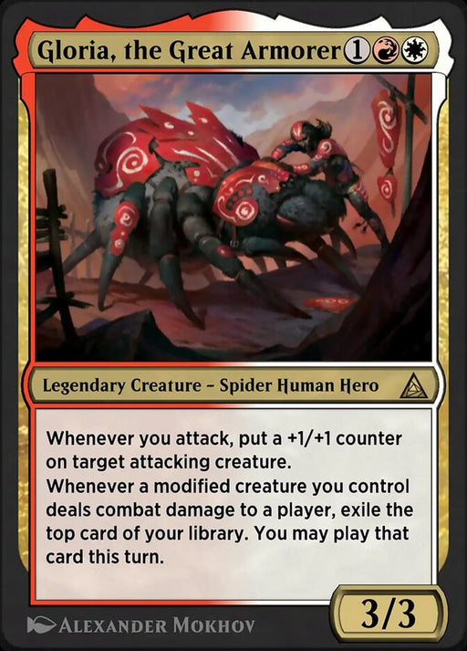 Gloria, the Great Armorer - Araña, Heart of the Spider - Legendary