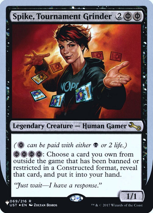 Spike, Tournament Grinder - Legendary (Foil)