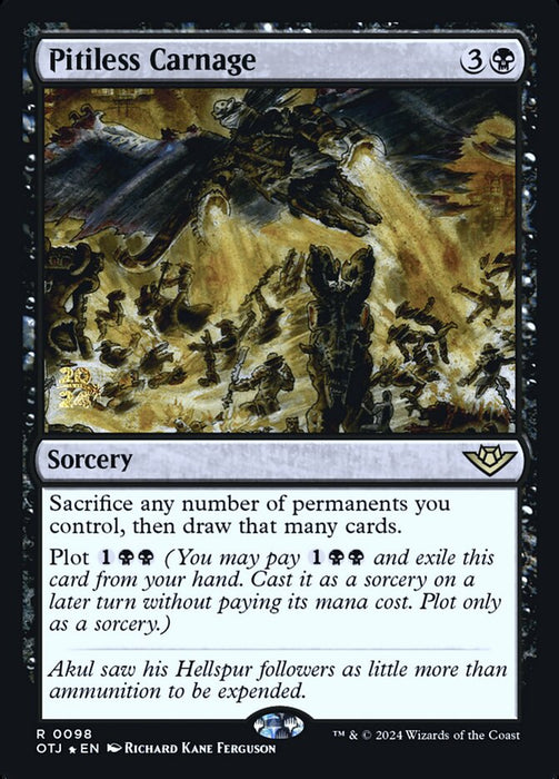 Pitiless Carnage (Foil)