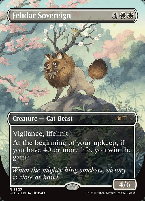 Felidar Sovereign - Borderless - Full Art - Inverted (Foil)