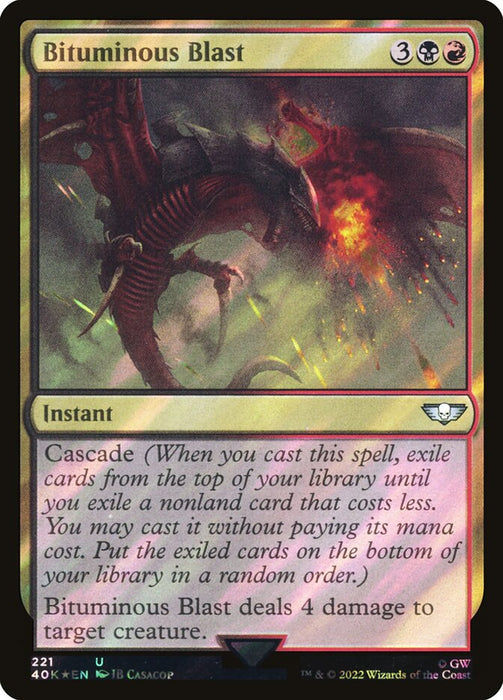 Bituminous Blast - Surge Foil (Foil)