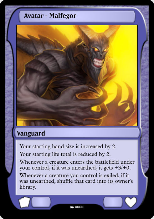 Malfegor Avatar (Foil)