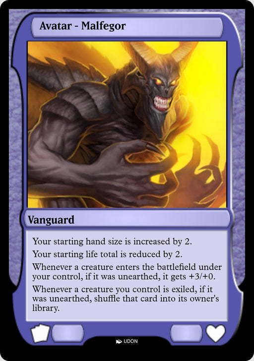 Malfegor Avatar (Foil)