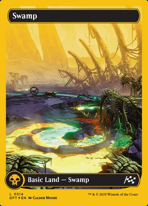 Swamp - Fullart - Inverted (Foil)