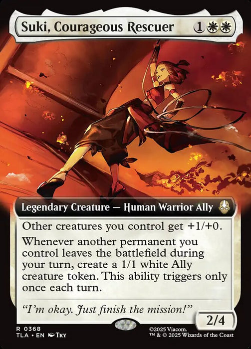 Suki, Courageous Rescuer - Extended Art - Legendary