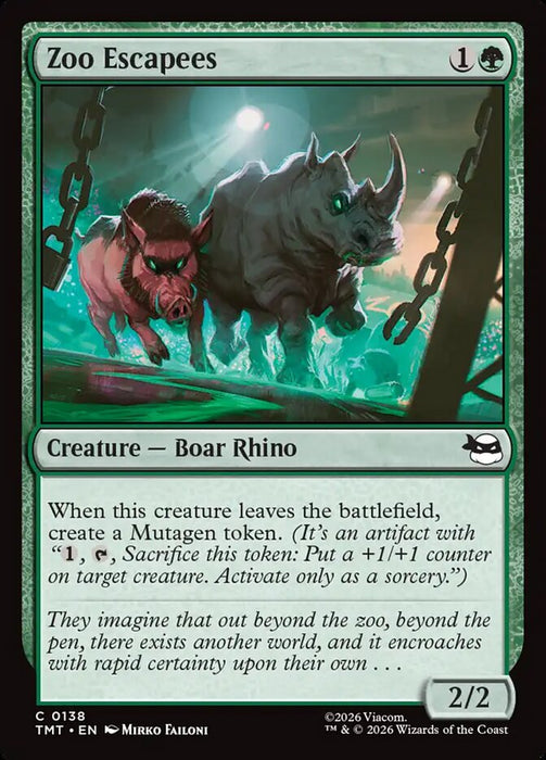 Zoo Escapees (Foil)