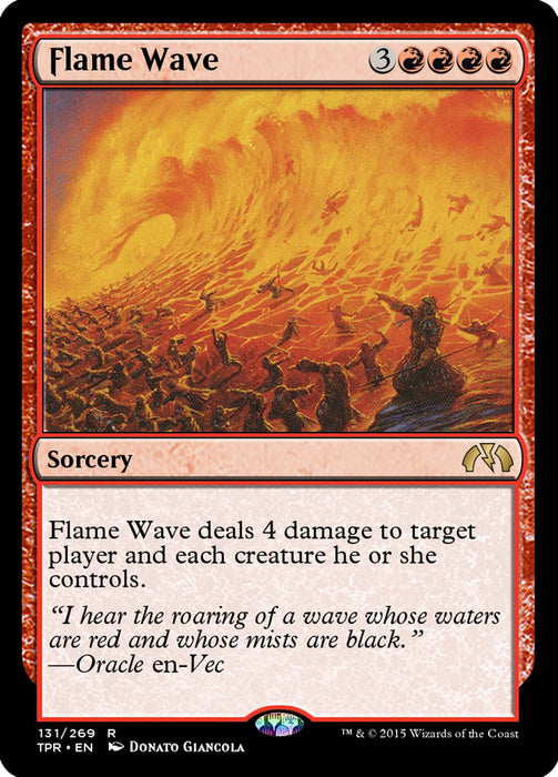 Flame Wave (Foil)
