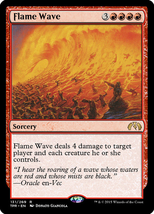 Flame Wave (Foil)
