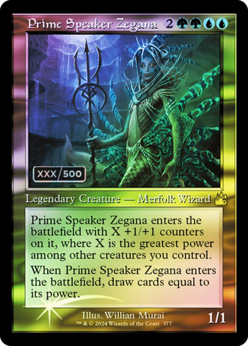 Prime Speaker Zegana - Retro Frame (Foil)