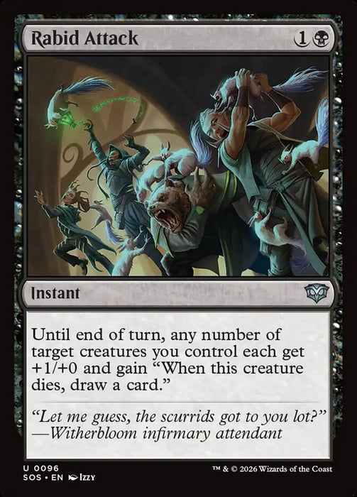 Rabid Attack (Foil)